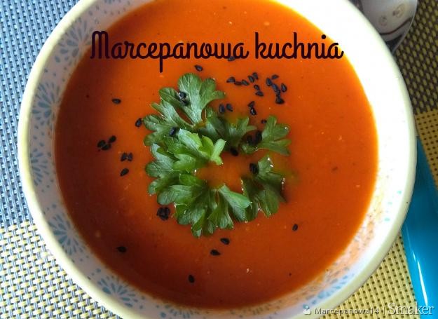 Pomidorowa zupa krem