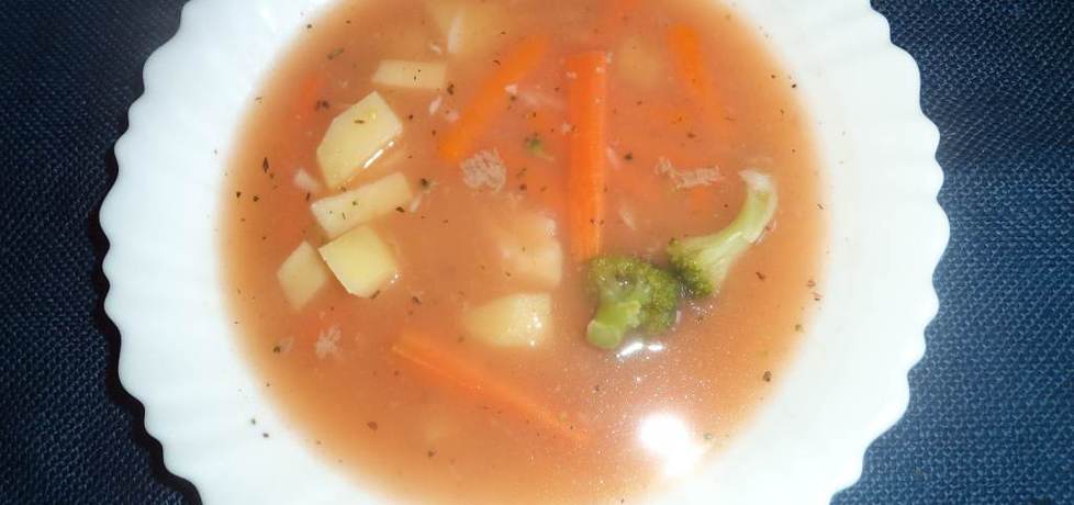 Zupa z brokułem i mini marcheweczkami :) (autor: norweska20 ...