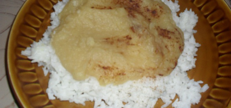 Ryż z jabłakmi na gorąco (autor: malaczarna23)