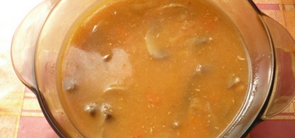 Zupa gulaszowa z wieprzowiną (autor: sylwia26)