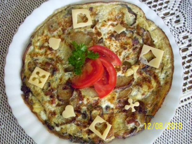 Najlepszy przepis na: omlet ziemniaczany. gotujmy.pl
