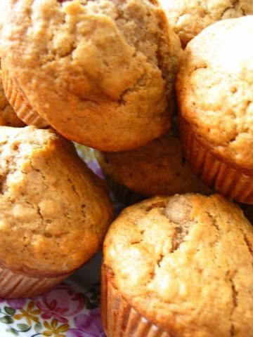 Przepis  muffiny z otrębami przepis