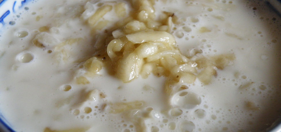 Zupa mleczna ryżowo-bananowa (autor: habibi)