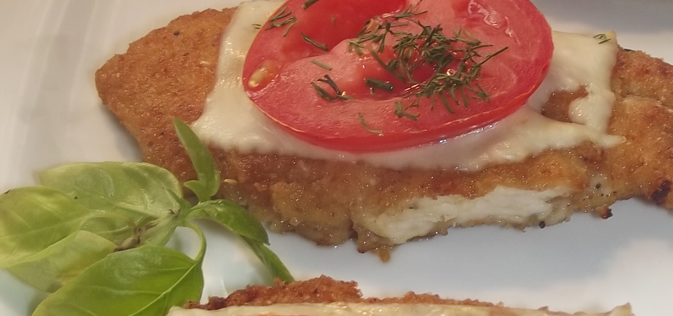 Filet z kurczaka zapiekany pod serem z pomidorem (autor ...