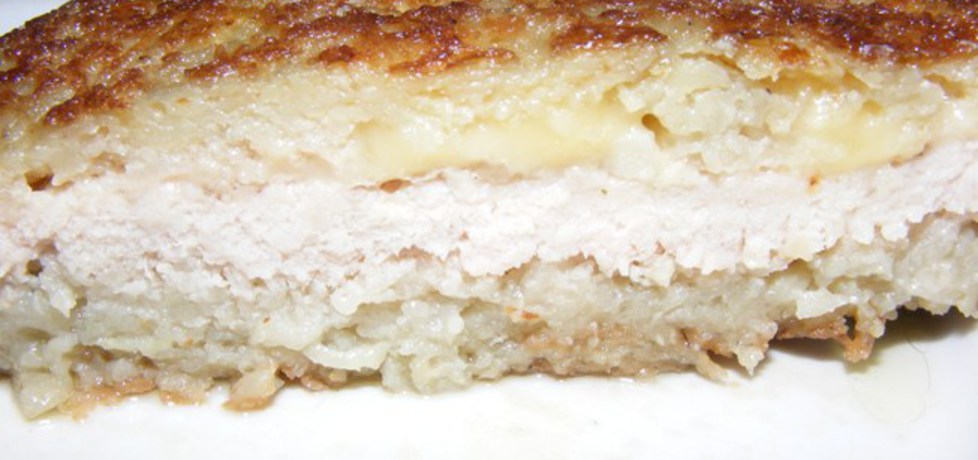 Schab z serem w placku ziemniaczanym (autor: michal2 ...