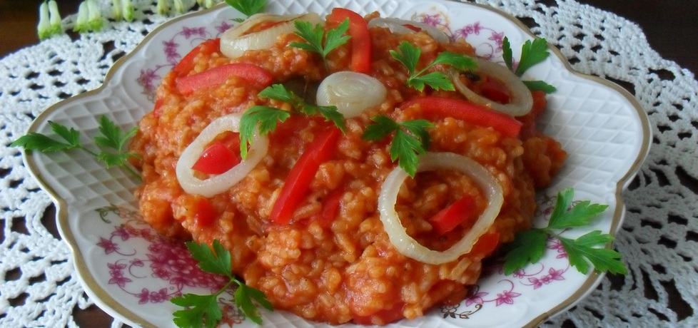 Ryż z sosem pomidorowym po indyjsku (autor: urszula