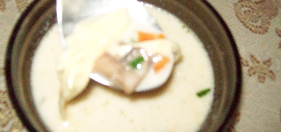 Zupa grzybowa z makaronem (autor: szarrikka)