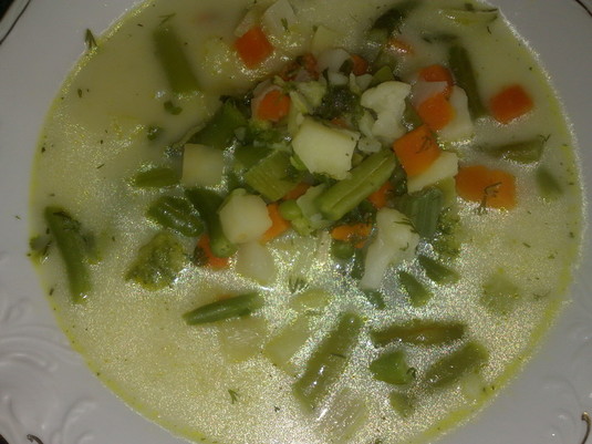 Zielona zupa witaminowa