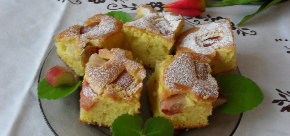 Ciasto z rabarbarem (autor: urszula-swieca)