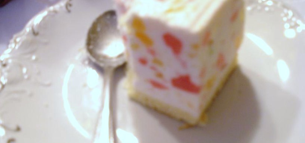 Ciasto śmietanowe z galaretką (autor: ania67)