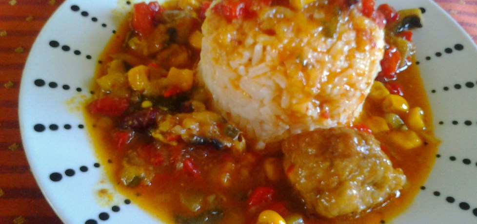 Pulpeciki w sosie curry z warzywami (autor: fiffi)