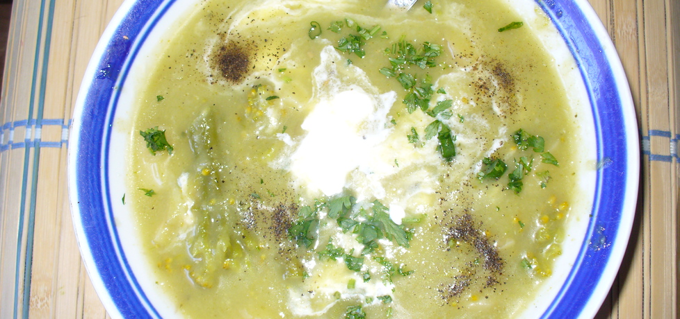 Zupa z zielonym groszkiem (autor: franciszek)