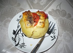 Ziemniaki z serem  prosty przepis i składniki
