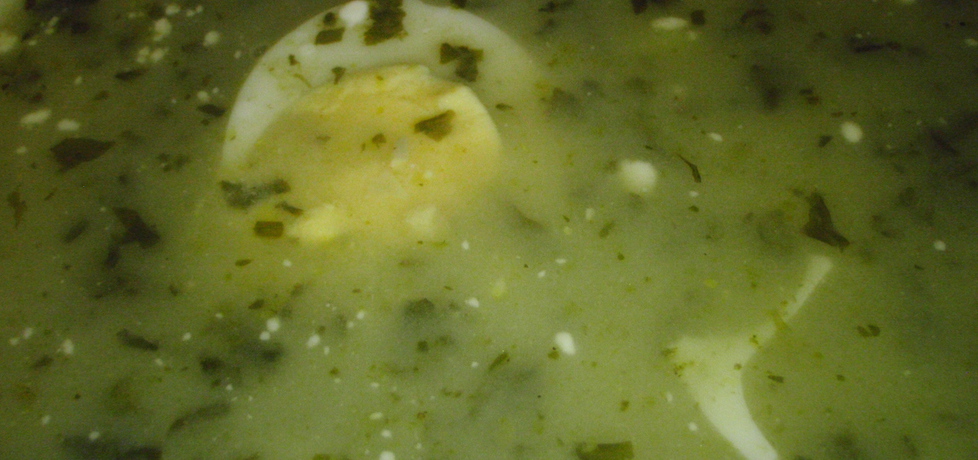 Zupa szczawiowa z ziemniakami (autor: danuta16)