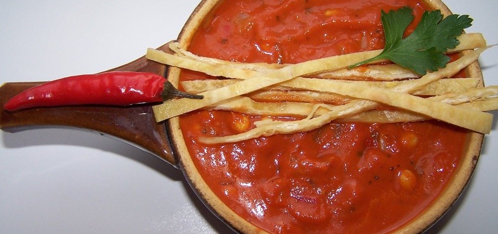 Meksykańska pikantna pomidorowa z tortillą (autor: caralajna ...