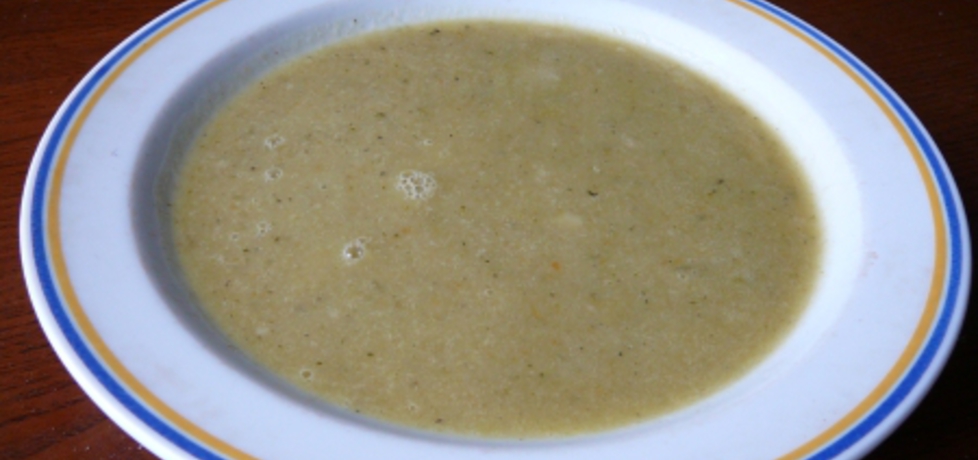 Kremowa zupa z pora z pekink (autor: grazyna13)