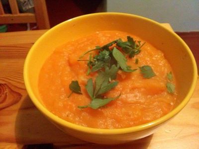 Zupa krem z marchewki i ziemniaków
