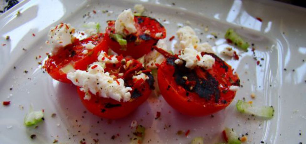 Grillowane pomidorki z kozim serem (autor: iwa643 ...