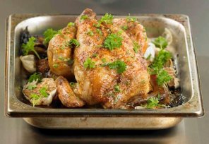 Kurczak pieczony z ziołami  prosty przepis i składniki