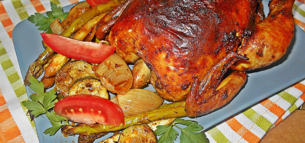 Pieczony kurczak z wędzoną papryką i warzywami (autor: beatris ...