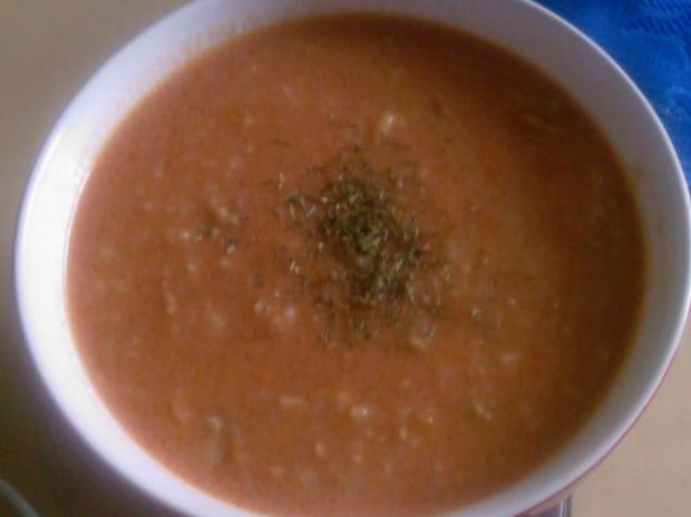 Przepis  czerwona zupa z ryżem przepis