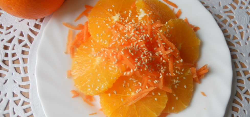 Sałatka z marchwi i pomarańczy (autor: benka)