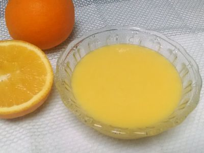 Orange curd