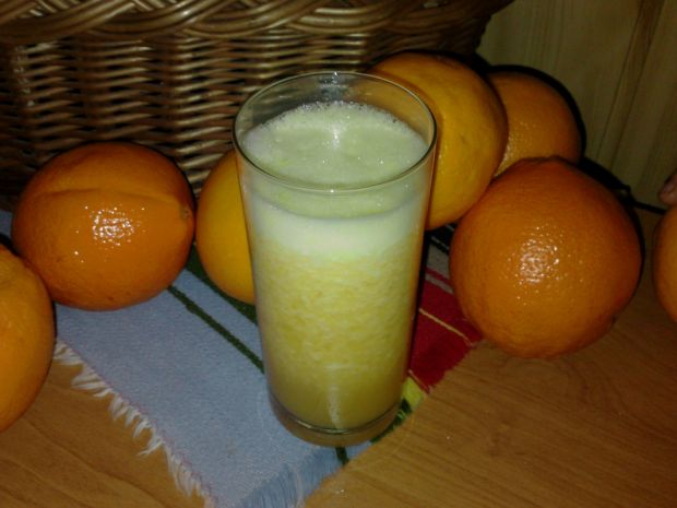 Przepis  smoothie pomarańczowe zub3r'a przepis