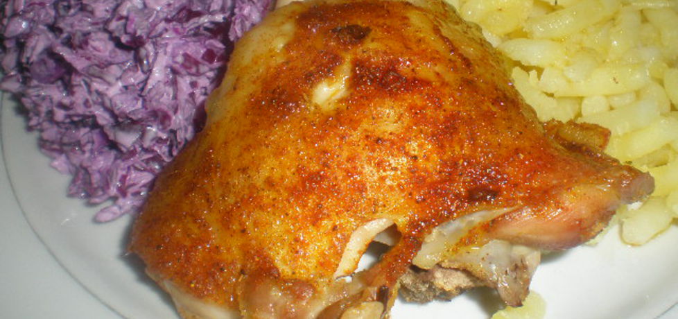 Udka kurczaka pieczone (autor: ilonaalbertos)