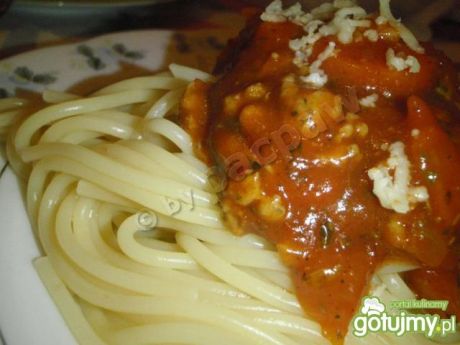 Przepis  spaghetti marchewkowe przepis