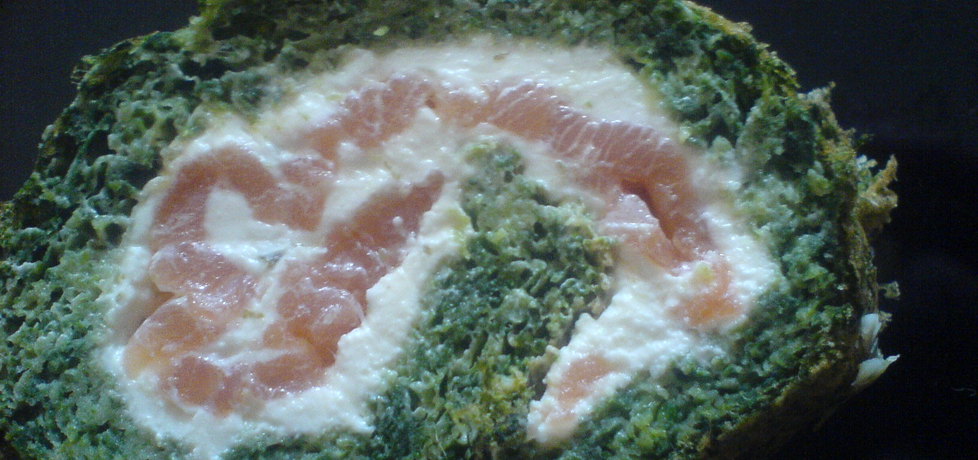 Rolada szpinakowa z łososiem (autor: stenka)