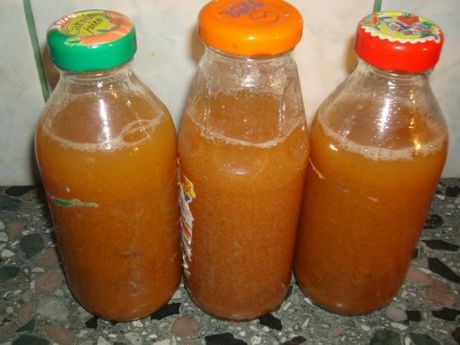 Przepis  sok marchewkowy na zimę przepis