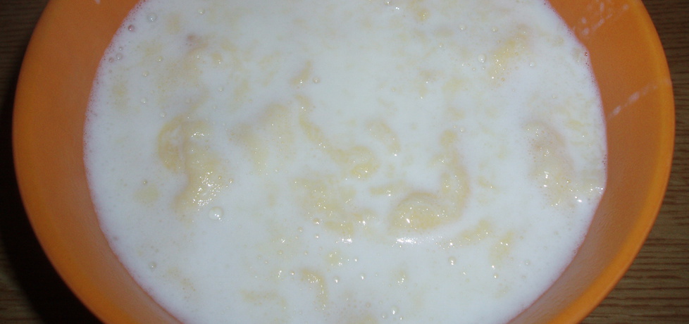 Zupa mleczna z lanymi kluseczkami (autor: gosia18 ...