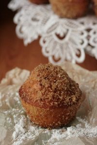 Muffinki pączkowe z marmoladą