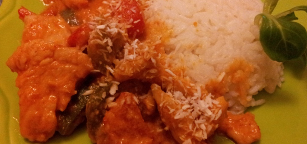 Kurczak w czerwonym curry po tajsku (autor: marta43 ...