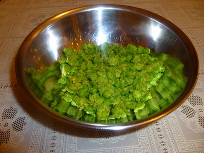 Pesto z zielonego groszku