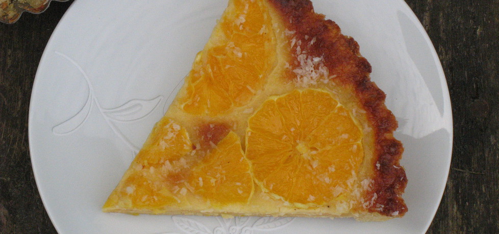 Tarta pomarańczowo- kokosowa (autor: miszelka)