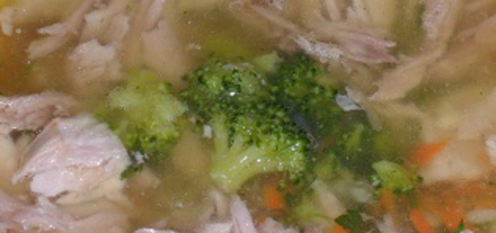 Zupa mięsna z brokułem (autor: lukasz15)