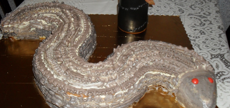 Tort wąż (autor: urszula-swieca)