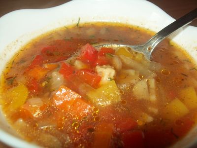 Rozgrzewająca zupa gulaszowa