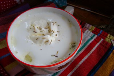 Zupa cappuccino z ziemniaków