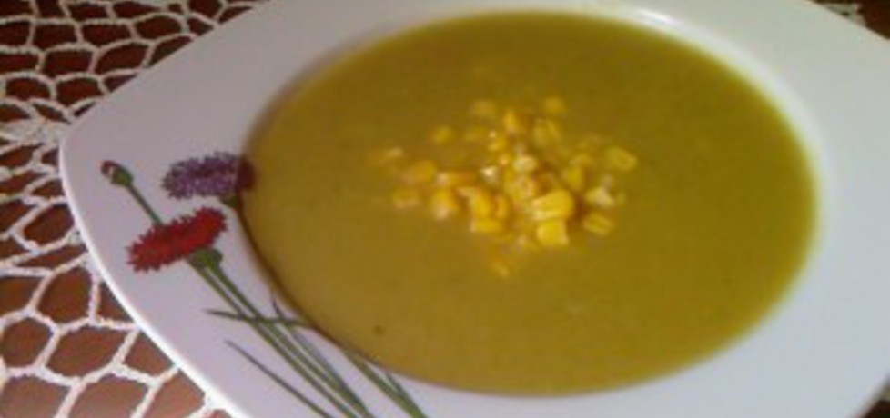 Zupa brokułowa z kukurydzą (autor: grazyna13)