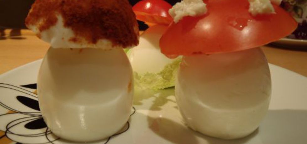 Grzybki z jajek i papryki (autor: magula)
