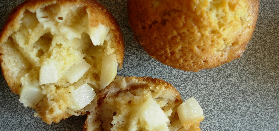 Muffiny z gruszkami (autor: martynia6)
