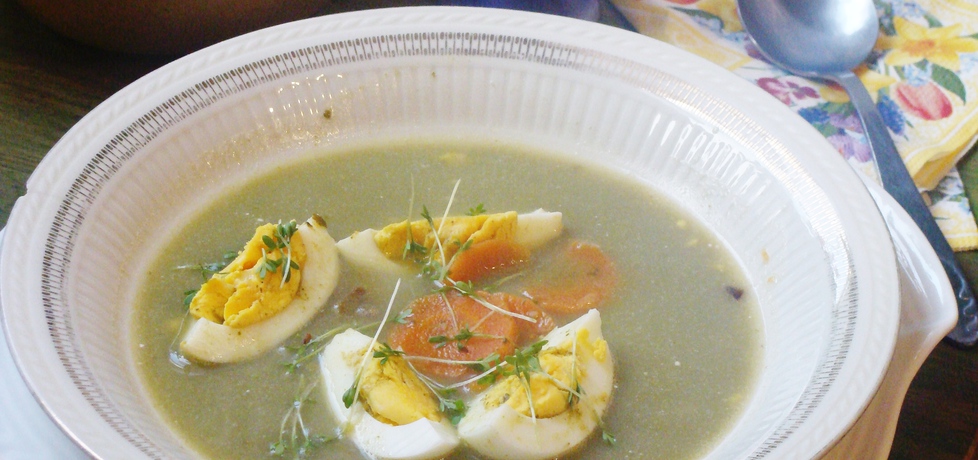 Zielona zupa czyli szczawiowa (autor: iziona)