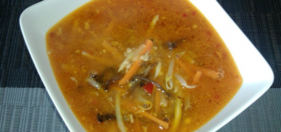 Zupa chińska ostro