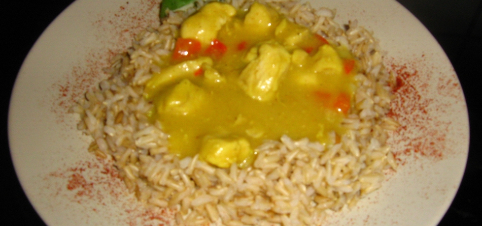 Kurczak w sosie curry z papryką (autor: dwa-pokoje-z