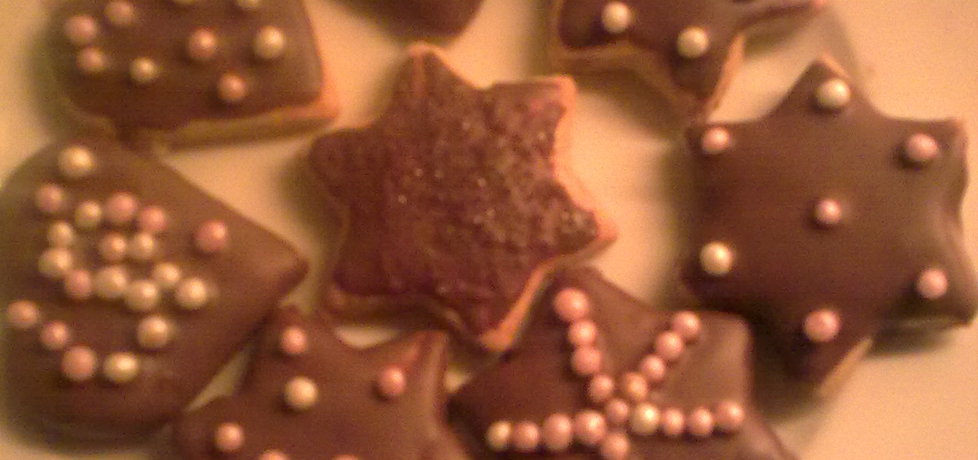 Czekoladowe ciasteczka w czekoladowej polewie (autor: smakosz6 ...