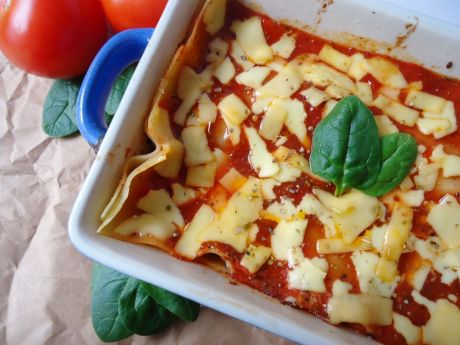 Przepis  lasagne z grillowanymi warzywami przepis