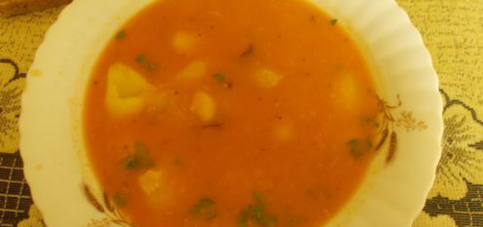Pikantna zupa fasolowa (autor: barb01)